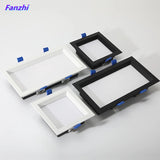 Led Panel 1pcs Dimmable Recessed led downlight 12W 18W 24w 30w Square LED Spot light led ceiling lamp AC110V 220V