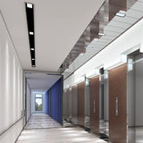 Led Panel 1pcs Dimmable Recessed led downlight 12W 18W 24w 30w Square LED Spot light led ceiling lamp AC110V 220V