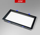 Led Panel 1pcs Dimmable Recessed led downlight 12W 18W 24w 30w Square LED Spot light led ceiling lamp AC110V 220V