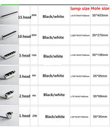 Dimmable LED Downlight Line Light Bar Creative Linear Recessed Ceiling Lamps Strip Living Room Corridor Light