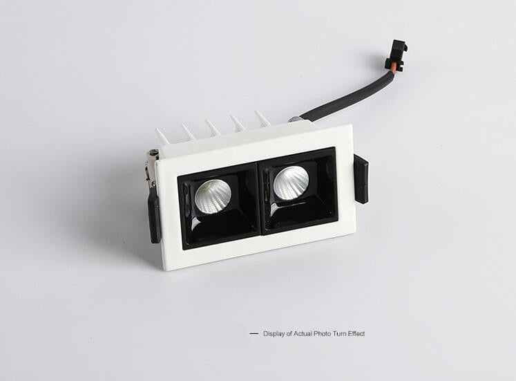 Dimmable LED Downlight Line Light Bar Creative Linear Recessed Ceiling Lamps Strip Living Room Corridor Light