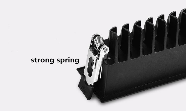 Dimmable LED Downlight Line Light Bar Creative Linear Recessed Ceiling Lamps Strip Living Room Corridor Light