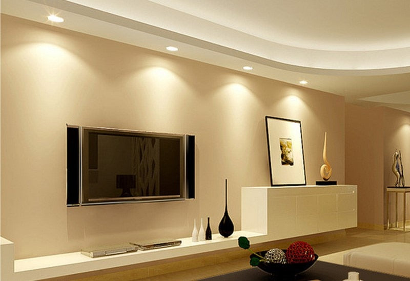 Super Bright Recessed LED Dimmable Downlight COB 3W 5W 7W 9W 12W 15W  LED Ceiling Spot Light LED Ceiling Lamp AC 110V 220V