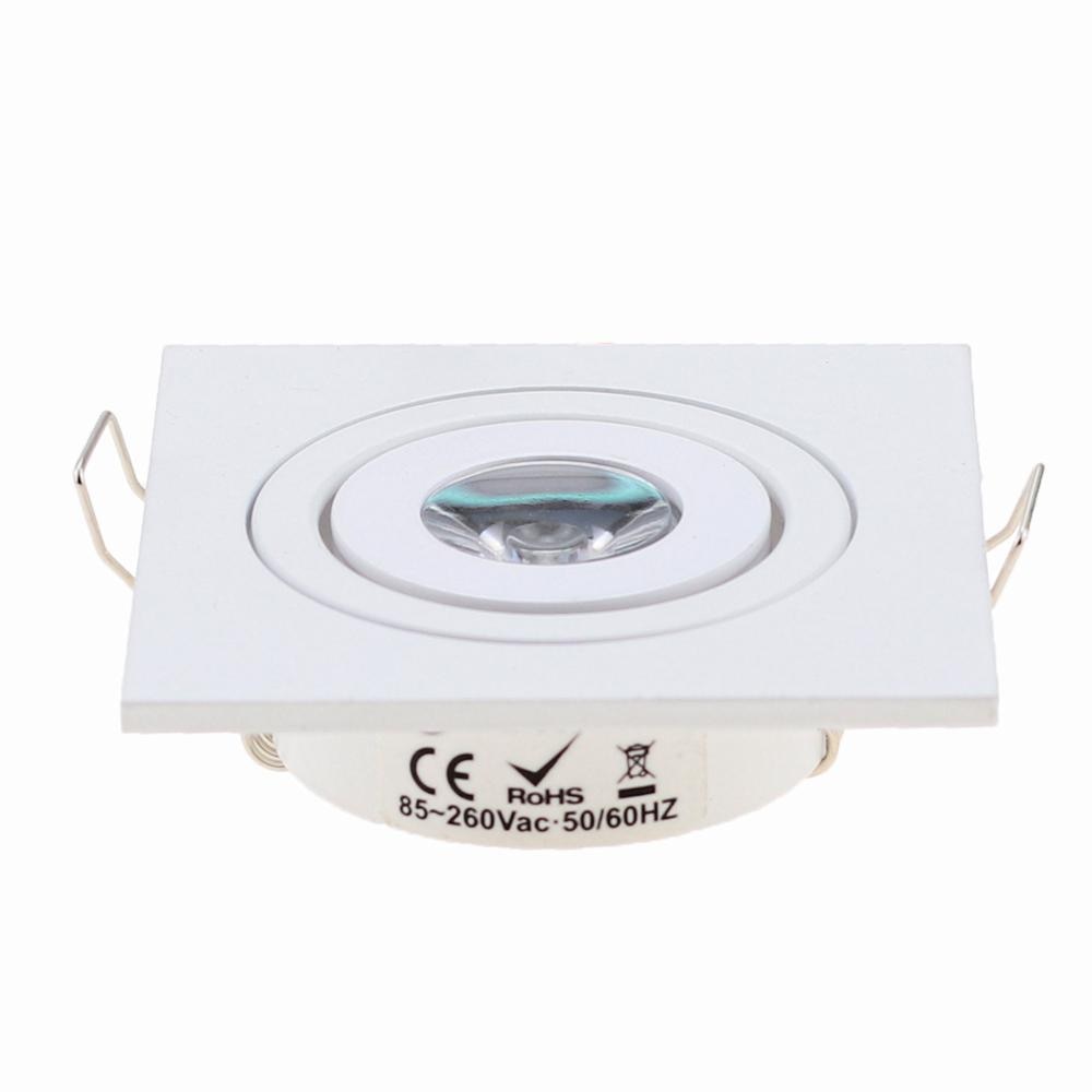 Cabinet Foyer living recessed miniature spot down light small mini COB square dimmable LED downlight 3W