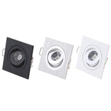 Cabinet Foyer living recessed miniature spot down light small mini COB square dimmable LED downlight 3W