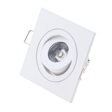 Cabinet Foyer living recessed miniature spot down light small mini COB square dimmable LED downlight 3W