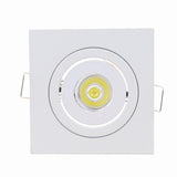 Cabinet Foyer living recessed miniature spot down light small mini COB square dimmable LED downlight 3W