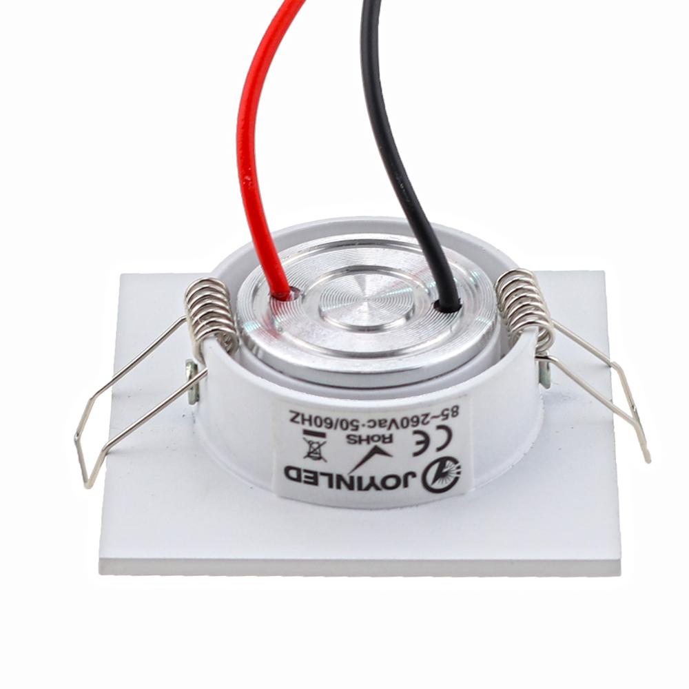 Cabinet Foyer living recessed miniature spot down light small mini COB square dimmable LED downlight 3W