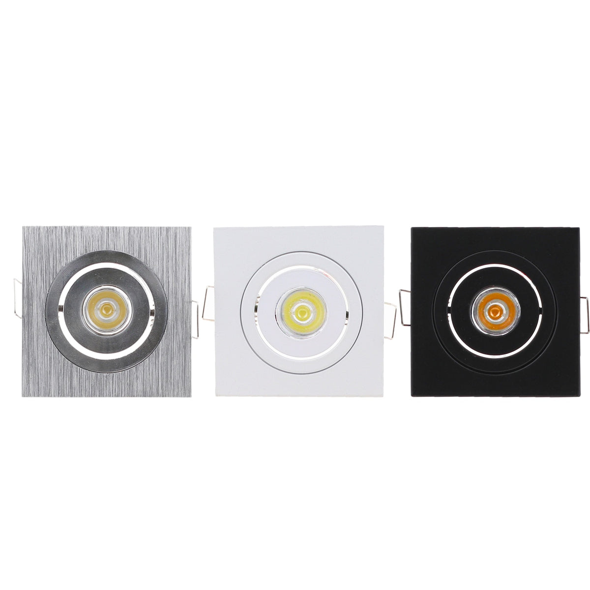 Cabinet Foyer living recessed miniature spot down light small mini COB square dimmable LED downlight 3W