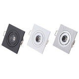 Cabinet Foyer living recessed miniature spot down light small mini COB square dimmable LED downlight 3W
