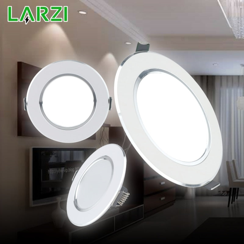 LED Downlight 3W 5W 7W 9W 12W AC220V 230V 240V Warm White Cold White Recessed LED Lamp Spot Light Led Bulb for Bedroom Kitchen