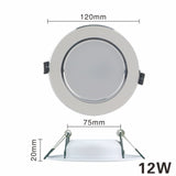LED Downlight 3W 5W 7W 9W 12W AC220V 230V 240V Warm White Cold White Recessed LED Lamp Spot Light Led Bulb for Bedroom Kitchen
