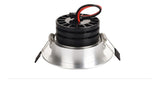 Silver spot led Mini 3W 5W 7W COB LED Downlight Dimmable Recessed Lamp Light for ceiling home office hotel 110V 220V