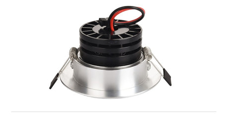 Silver spot led Mini 3W 5W 7W COB LED Downlight Dimmable Recessed Lamp Light for ceiling home office hotel 110V 220V