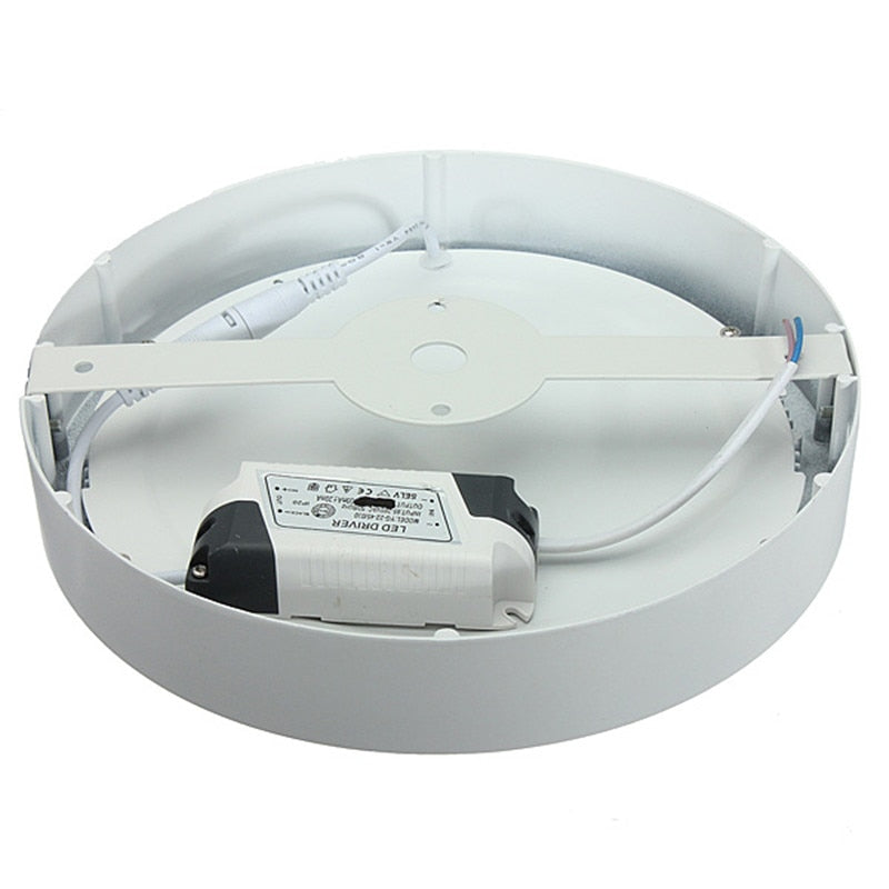 Not Cut 9W/15W/25W Round/Square Dimmable Led Panel Light Surface Downlight Led ceiling Spot Light AC 110V 220V + LED Driver