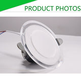 led downlight 3W 5W downlight Ultra Thin new six color led downlight ceiling AC220V 240V Round Recessed LED Spot Lighting