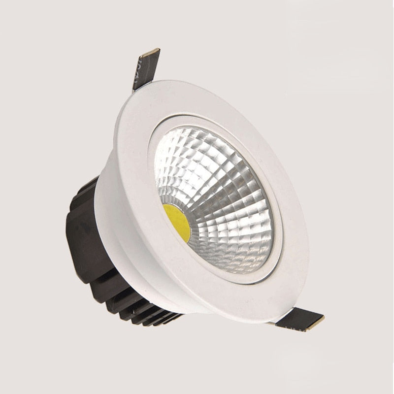 Led Dimmable downlight lamp COB Ceiling Spot Light 3w 5w 7w 12w 85-265V ceiling recessed Lights Indoor Lighting