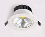 Led Dimmable downlight lamp COB Ceiling Spot Light 3w 5w 7w 12w 85-265V ceiling recessed Lights Indoor Lighting