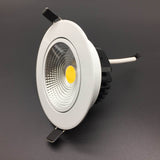 Led Dimmable downlight lamp COB Ceiling Spot Light 3w 5w 7w 12w 85-265V ceiling recessed Lights Indoor Lighting