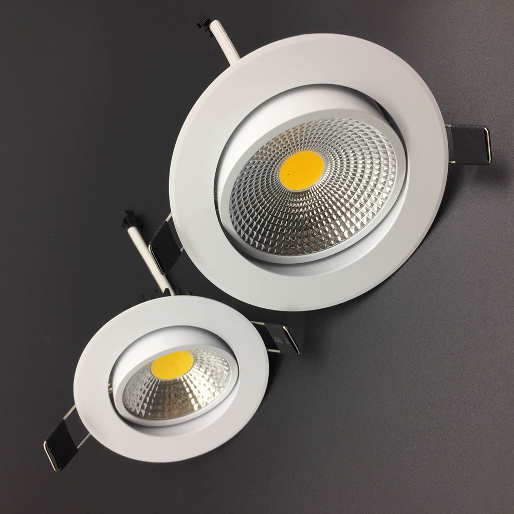Led Dimmable downlight lamp COB Ceiling Spot Light 3w 5w 7w 12w 85-265V ceiling recessed Lights Indoor Lighting