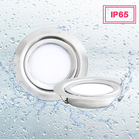 IP65 304 Stainless Steel 3W 5W 7W DC 12V LED Downlight for Home Kitchen Dining Spot Lighting 14mm Slim Mini Lamp