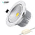 DBF High Power COB Downlight Dimmable Recessed LED Ceiling Lamp 7W 9W 12W 15W 18W LED Spot Light with AC85-265V LED Transformer