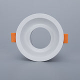 Round Gu10 Spot Bulb Recessed Led Ceiling Light Fixtures Downlight MR16 Fitting Mounting Ceiling Spot Lights Frame GU5.3 Sockets