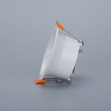 Round Gu10 Spot Bulb Recessed Led Ceiling Light Fixtures Downlight MR16 Fitting Mounting Ceiling Spot Lights Frame GU5.3 Sockets