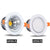 Super Brightness AC85-230V LED COB Dimmable Downlights 3W 5W 7W 9W 12W 15W LED Ceiling Lamp Spot Light