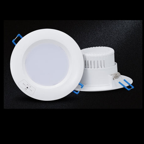 Lighting Control LED Emergency Light Round Shape LED Indoor Light 5W 8W 12W Emergency Downlight