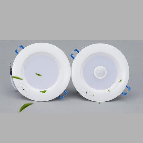 Lighting Control LED Emergency Light Round Shape LED Indoor Light 5W 8W 12W Emergency Downlight
