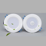 Lighting Control LED Emergency Light Round Shape LED Indoor Light 5W 8W 12W Emergency Downlight