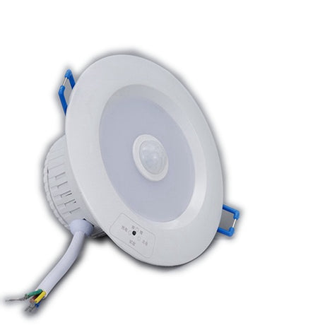 Lighting Control LED Emergency Light Round Shape LED Indoor Light 5W 8W 12W Emergency Downlight