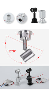 Led recessed cabinet mini spot light 1W 3W 110V 220v downlight 12v dc jewelry show Include Led Driver 4000K Ceiling light lamp