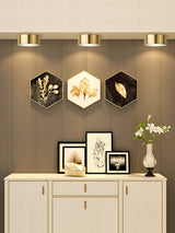 MOONSHADOW Full Copper Led Downlights Ultra-thin Surface Mounted Downlight Nordic Ceiling Porch Corridor Aisle Light 220V