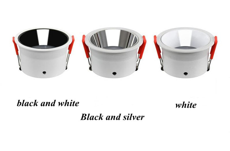 Dimmable Led Downlights Surface Mounted Ceiling Led 7w 9w Round White Room Home Lighting Fixture Ac220v 5730 Recessed Downlight