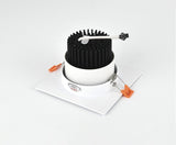 Square Recessed Dimmable COB LED Downlights 7W 9W 12W 24W LED Ceiling Lamps AC85~265V LED Ceiling Spot Lights Indoor Lighting