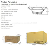 Miboxer 2.4G Smart Downlight AC110V/220V 6W 9W 12W 15W 18W 25W RGBCCT LED Ceiling Lamp Wireless Remote & WiFi APP Voice Control