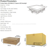 Miboxer 2.4G Smart Downlight AC110V/220V 6W 9W 12W 15W 18W 25W RGBCCT LED Ceiling Lamp Wireless Remote & WiFi APP Voice Control