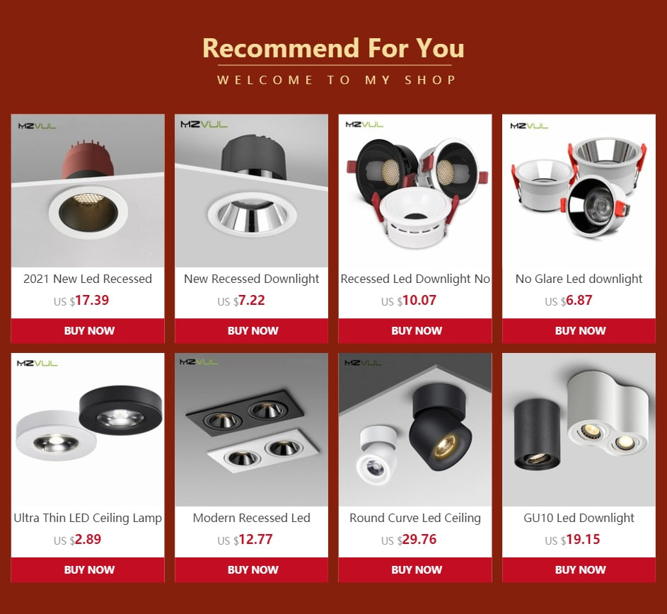 Led Downlight Surface Mounted Ceiling Downlight GU10 5W 10W Spot Led Lamp For Home Hotel Decoration Lighting