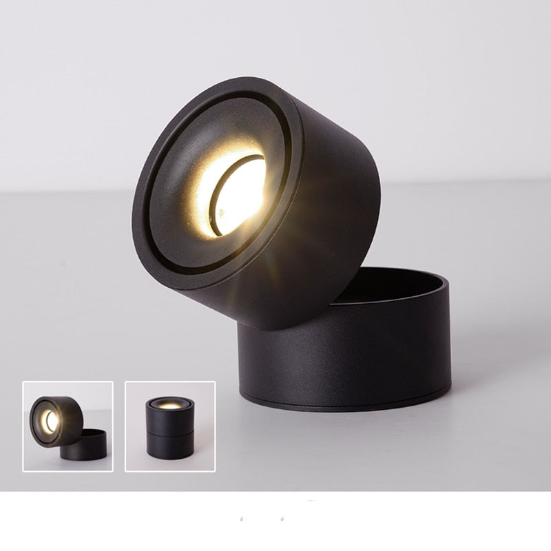 LED downlight ceiling spotlight, 7w, 12w, 15w, ceiling light for kitchen, living room, bathroom surface installation