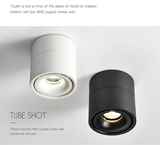 LED downlight ceiling spotlight, 7w, 12w, 15w, ceiling light for kitchen, living room, bathroom surface installation