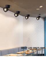 LED downlight ceiling spotlight, 7w, 12w, 15w, ceiling light for kitchen, living room, bathroom surface installation