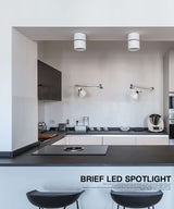 LED downlight ceiling spotlight, 7w, 12w, 15w, ceiling light for kitchen, living room, bathroom surface installation