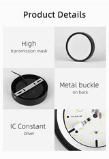 Surface Mounted Led Downlight Led Spot Light 220V 10/15/25W 110V Round Downlights Spot Led encastrable Lighting Fixture for Home