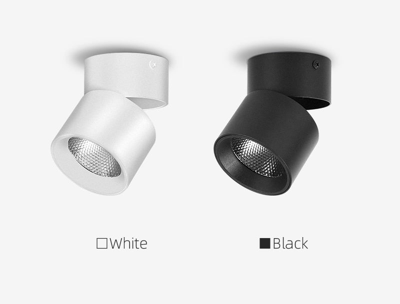 Surface Mounted Led Downlight Led Spot Light 220V 10/15/25W 110V Round Downlights Spot Led encastrable Lighting Fixture for Home