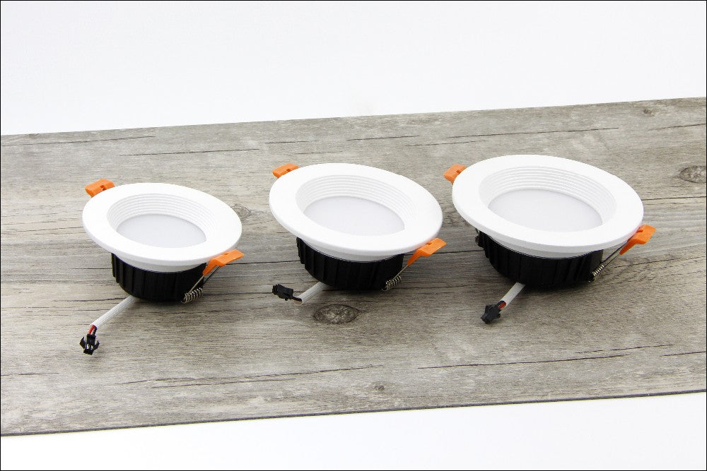 DBF Super Bright 5730 SMD LED Downlight Dimmable 7W 10W 12W Ceiling Lamp with AC 110V 220V LED Transformer for Living room