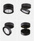 Round shape 360 Adjustable Angle Led Cob Downlight Black/White 7w 9W 12W 15w Led Ceiling Spot Light Pic Background Spotlights
