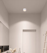 Round shape 360 Adjustable Angle Led Cob Downlight Black/White 7w 9W 12W 15w Led Ceiling Spot Light Pic Background Spotlights