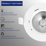 Led downlight light COB Ceiling Spot Light 7W 9W 12W ceiling recessed Lights Indoor Lighting